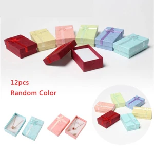 Geschenkboxen Schmuckkästchen Geschenk Etuis, 12er Set, Schachtel Schmuckbox - Bild 1 von 11