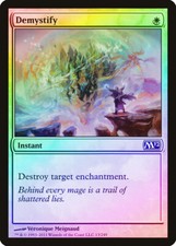 Demystify FOIL Magic 2012 / M12 NM White Common MAGIC GATHERING CARD ABUGames