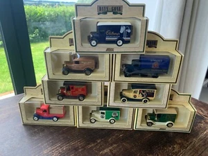 Lledo Lot x8 Diecast Drink Delivery Vans, Tizer, Robinsons, Canadian, Cadburys + - Picture 1 of 12