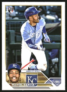 2023 Topps Update #US144 Maikel Garcia RC 