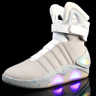Mens BACK TO THE FUTURE WARRIOR Athletic Basketball Sneakers LED LIGHT Shoes New