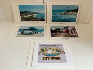 Vintage Lot California Photo Postcards Laguna Beach Orange County Newport Irvine - Picture 1 of 6