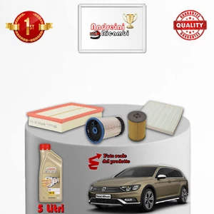 KIT TAGLIANDO 4 FILTRI E OLIO VW PASSAT ALLTRACK 2.0 TDI 110KW 150CV DAL 2015 -> - Imagen 1 de 1