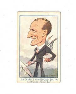 Turf Cigarette Card Personality Series 1933 No. 96 - Sir Charles Kingsford Smith
