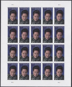 US 5557 Chien-Shiung Wu F sheet 20 MNH 2021 - Picture 1 of 1