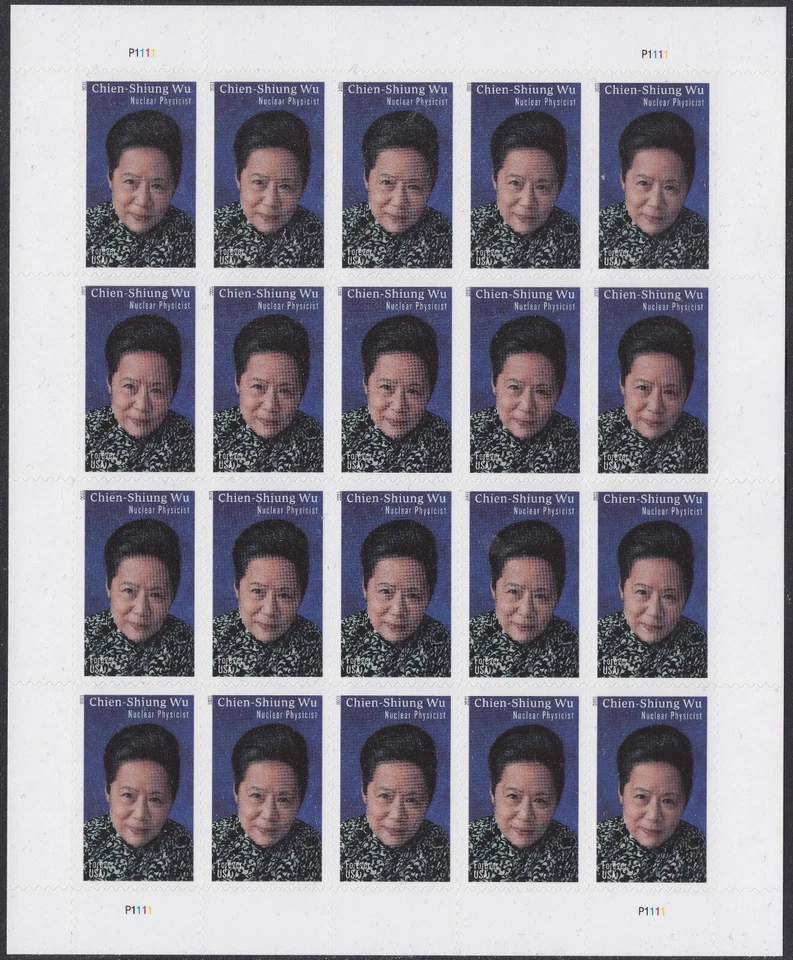 US 5557 Chien-Shiung Wu F sheet 20 MNH 2021 - Image 1 of 1