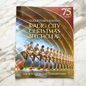 Vintage 2007 Radio City Christmas Spectacular 75 Years Rockettes Large Program - Picture 1 of 6
