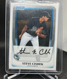 Steve Cishek RC Bowman Chrome Prospects 2011 #BCP217 Florida Marlins - Imagen 1 de 2