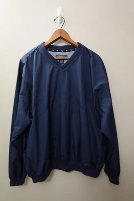 Grand Slam Men’s Large Golf Pullover Jacket Navy Blue Long Sleeve Sportswear - Image 1 of 4
