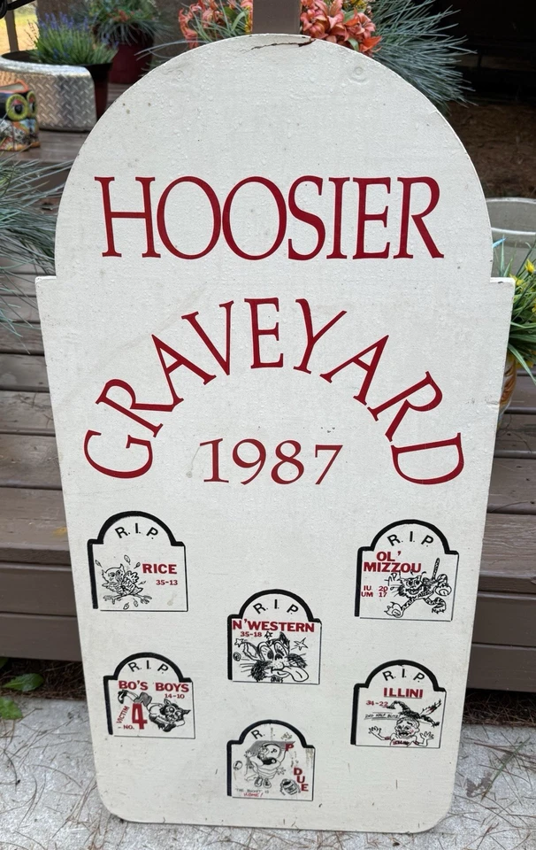 DE COLECCIÓN UNIVERSIDAD DE INDIANA 1987 CAMPEONES DE BALONCESTO SIGNO ENORME IMPERDIBLE! Foto 1 de 1