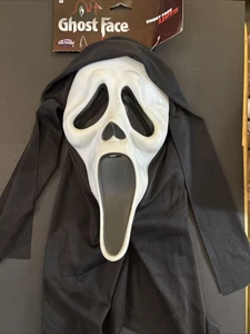 Scream Ghost Gesichtsmaske Fun World Ostern Unlimited Halloween - Bild 1 von 5
