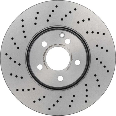Rotor de freno de disco compatible con Mercedes-Benz E350 S430 S500 2003-2009 Brembo North Ameri Foto 1 de 4