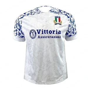 2025 New Italian Rugby Shirt Sportswear Summer Training Unisex Size For S-5XL - Picture 1 of 2