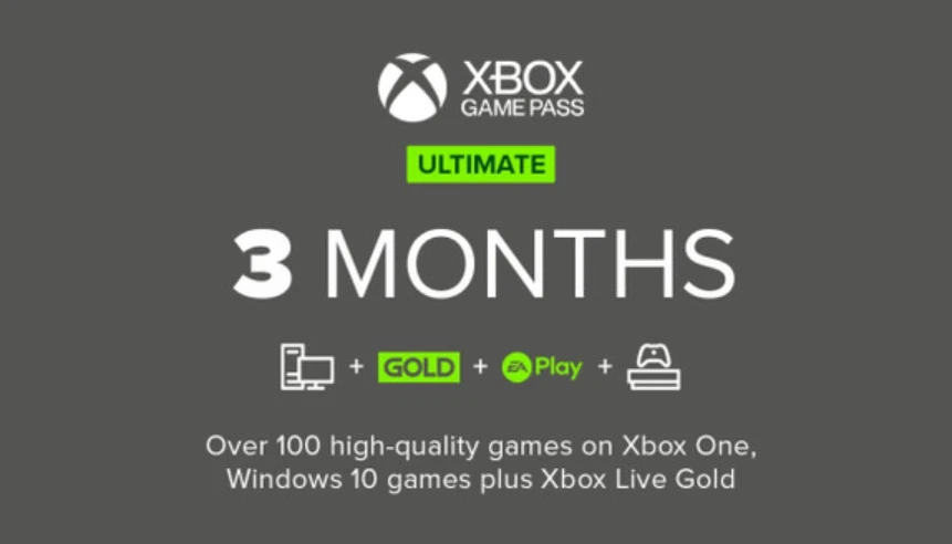 Xbox Game Pass Ultimate 3 meses (Europe-Key) - Imagen 1 de 1