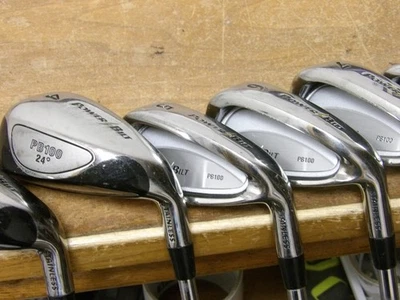 Powerbilt PB100 Irons 3-PW (3 & 4 Hybrids) Regular Flex Steel EXCELLENT!! - Image 1 of 4