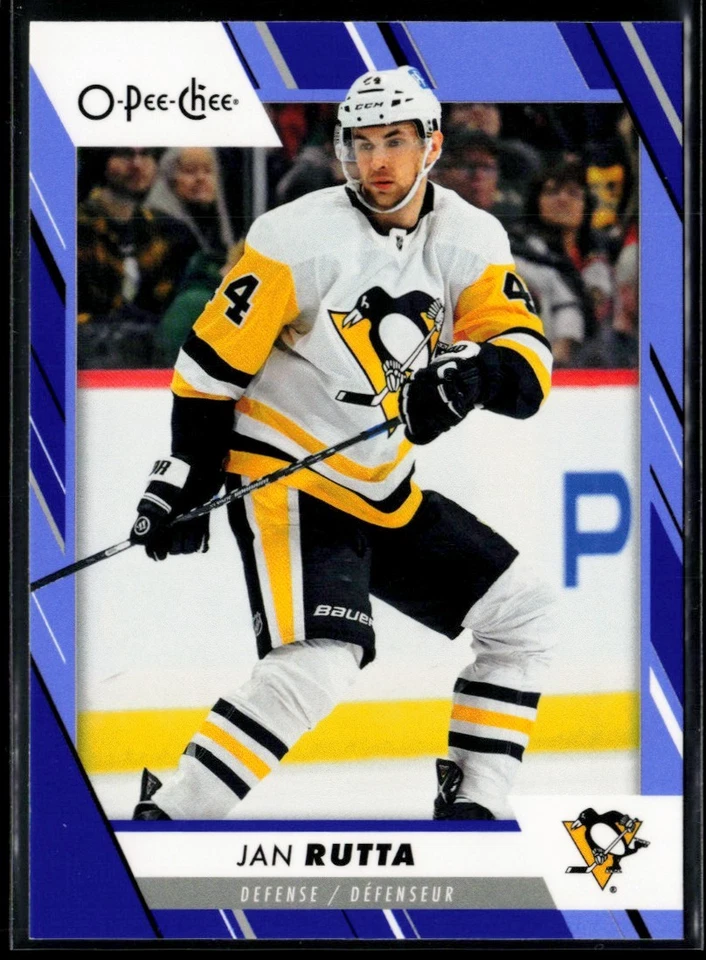 2023-24 O-Pee-Chee Blue #281 Jan Rutta - Image 1 of 2