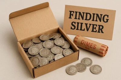 Rolls of Dimes Treasure Hunt Foto 1 de 2
