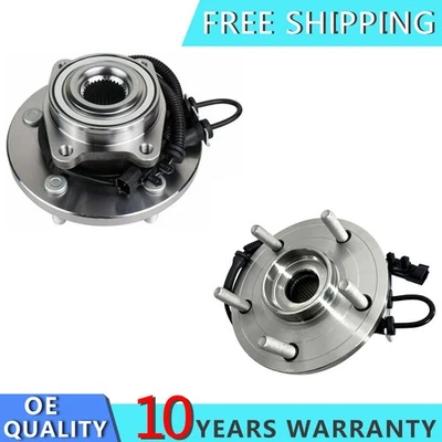 Cojinete de cubo de rueda delantera para Chrysler Town & Country Grand Caravan 2008-2016 2 piezas Foto 1 de 4