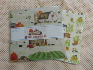 Fall Barn Quilts and Here Kitty Kitty Layer Cakes with bonuses - Picture 1 of 11
