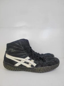 Custom 2008 Rulon Wrestling Shoes Black Gold Men's Sz 7.5 (Fit Big) Rulons RARE  - Picture 1 of 9