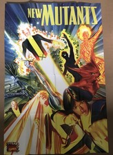 NEW MUTANTS - ALEX ROSS MARVEL PROMO POSTER (NEW) 2009 DANI MOONSTAR / X-MEN