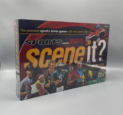 Scene It? Sports Powered by ESPN - The DVD Game - New Factory Sealed - Image 1 of 4
