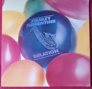 STANLEY TURRENTINE - INFLATION VINYL LP ALBUM Elektra - Picture 1 of 10
