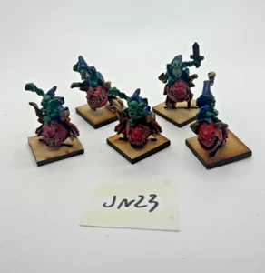 Warhammer Fantasy Orks & Goblins Squig Hoppers x5 Lot OOP Metall Vintage - Bild 1 von 1