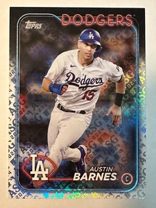 Austin Barnes All-Star Game Logo Variation HOLO Foil 2024 Topps ASG SP Dodgers - Picture 1 of 2