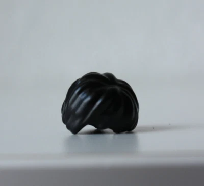 LEGO Minifiguren Zubehör schwarz Haare 1 Stück - Bild 1 von 4