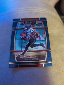 2022 Panini Select Draft Picks Blue Deebo Samuel South Carolina Gamecocks #89