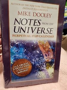 Notes from the Universe Perpetual Flip Calendar by Mike Dooley (2010, Calendar)