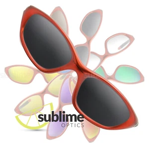 UV400 Black Dark Grey  Replacement Lenses For Oakley Twenty (XX) (1st Gen) - Bild 1 von 5