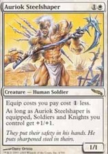 1x Auriok Steelshaper LP, English MTG Mirrodin