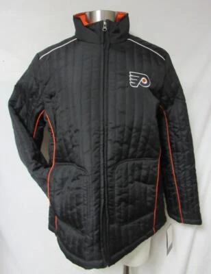 Chaqueta acolchada ligera Philadelphia Flyers para mujer talla M L o XL B1 949 Foto 1 de 3