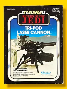 Star Wars Vintage Kenner TRI-POD LASER CANNON (SEALED) ROTJ 1982 Mini Rig Mint - Picture 1 of 24