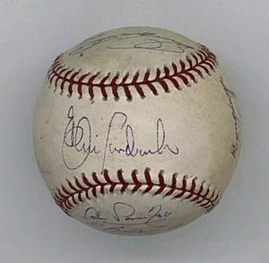 Baltimore Orioles Firmado Béisbol Automático Elrod Hendricks BJ Ryan +7 Más OMLB - Imagen 1 de 6