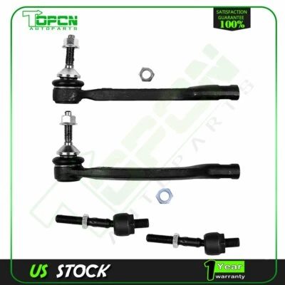 For 2001 -2007 2008 Volvo S60 S80 V70 ES80981 ES80982 4Pcs Inner & Outer Tie Rod Foto 1 de 4