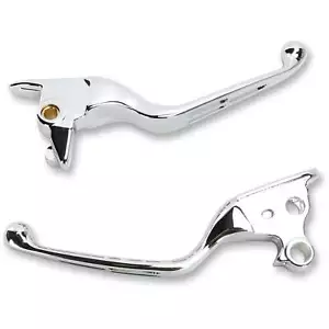 DRAG SPECIALTIES 0610-1684 Slotted Wide Blade Lever Set Levers - Slotted - - Picture 1 of 1