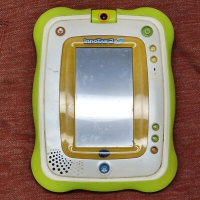 VTech Innotab 2 Baby Learning Tablet Kids Green **TESTED SEE DESCRIPTION** - Image 1 of 4