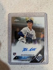 2016 Topps Chrome Rookie Autograph #RA-BS BLAKE SNELL RC AUTO RAYS!