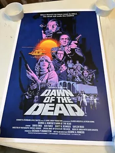 Dawn of the Dead 2024 Art Print Movie Poster Paul Mann - Picture 1 of 11