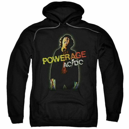 AC/DC Powerage Hoodie Sweatshirt Mens Licensed Rock N Roll Music Band ...