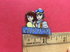 LAPUTA CLOISONNE PIN  ANIME FROM JAPAN VINTAGE CASTLE ENAMEL MIYAZAKI CLOISONNE