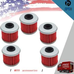 5x Oil Filter Fit For Honda TRX450R CRF150R /RB CRF250X CRF450X CRF250R CRF450R - Bild 1 von 9