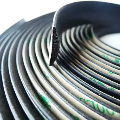 5 Meters Waterproof 3M Rubber Sealed Strips Trim For Auto Car Front Rear Windows - image 1 of 4