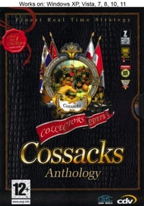 Cossacks Anthology PC Game Windows 10 11 European Wars Art of War Back to War - Picture 1 of 2