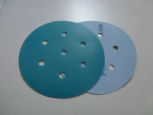 flexipads ~ 150mm Schleifscheiben P1500 Körnung 7 Löcher 25 Stück 04391 - Picture 1 of 1