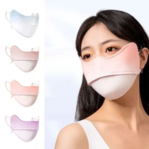 Mascarilla facial multicolor a prueba de ultravioletas color degradado - Imagen 1 de 16