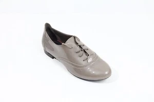 Rockport Women Oxford sz 7 New Patent Leather Wingtip Shoe Flat Work Wear - Picture 1 of 11